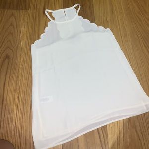 LOFT off white halter.